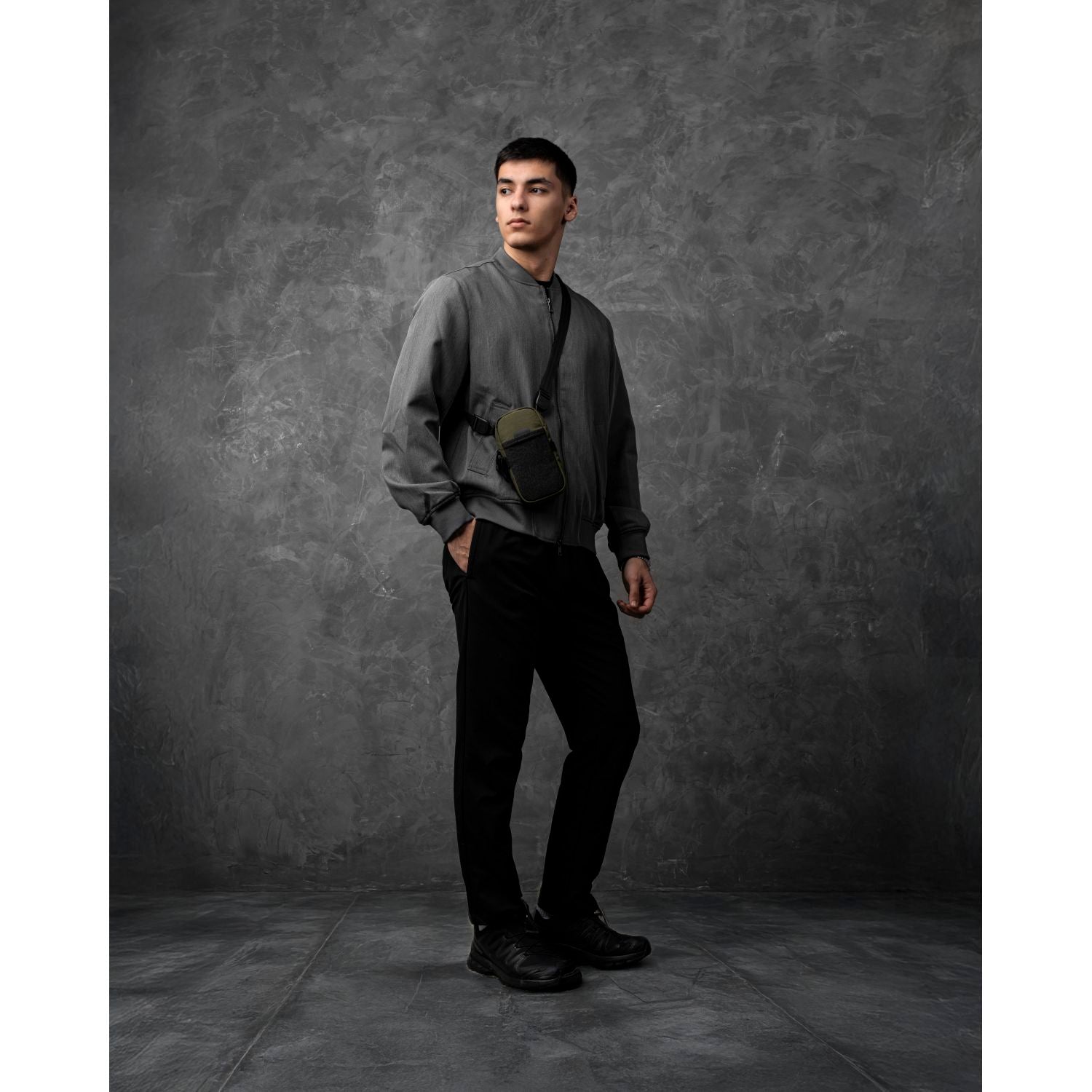 ALPAKA Modular Shoulder Pocket Max Nylon Washed Axoflux 400D (Green)