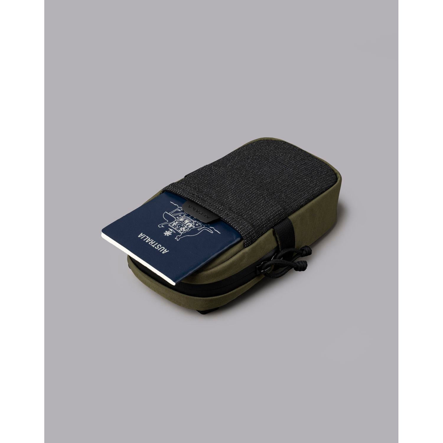 ALPAKA Modular Shoulder Pocket Max Nylon Washed Axoflux 400D (Green)