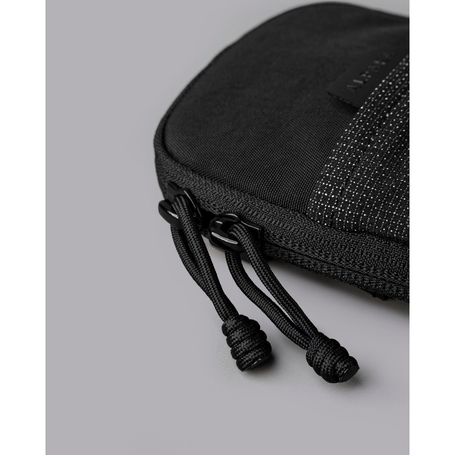 ALPAKA Modular Shoulder Pocket Slim Nylon Washed Axoflux 400D (Black)