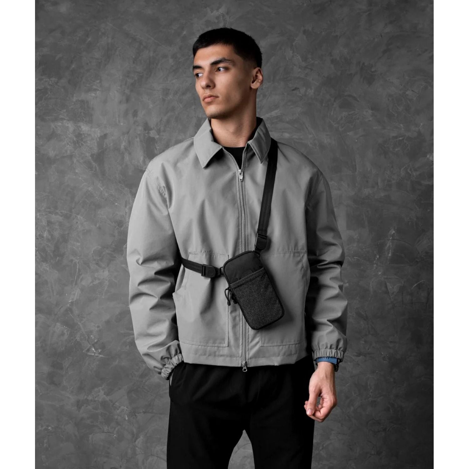 ALPAKA Modular Shoulder Pocket Slim Ultradyne 100D (Black)