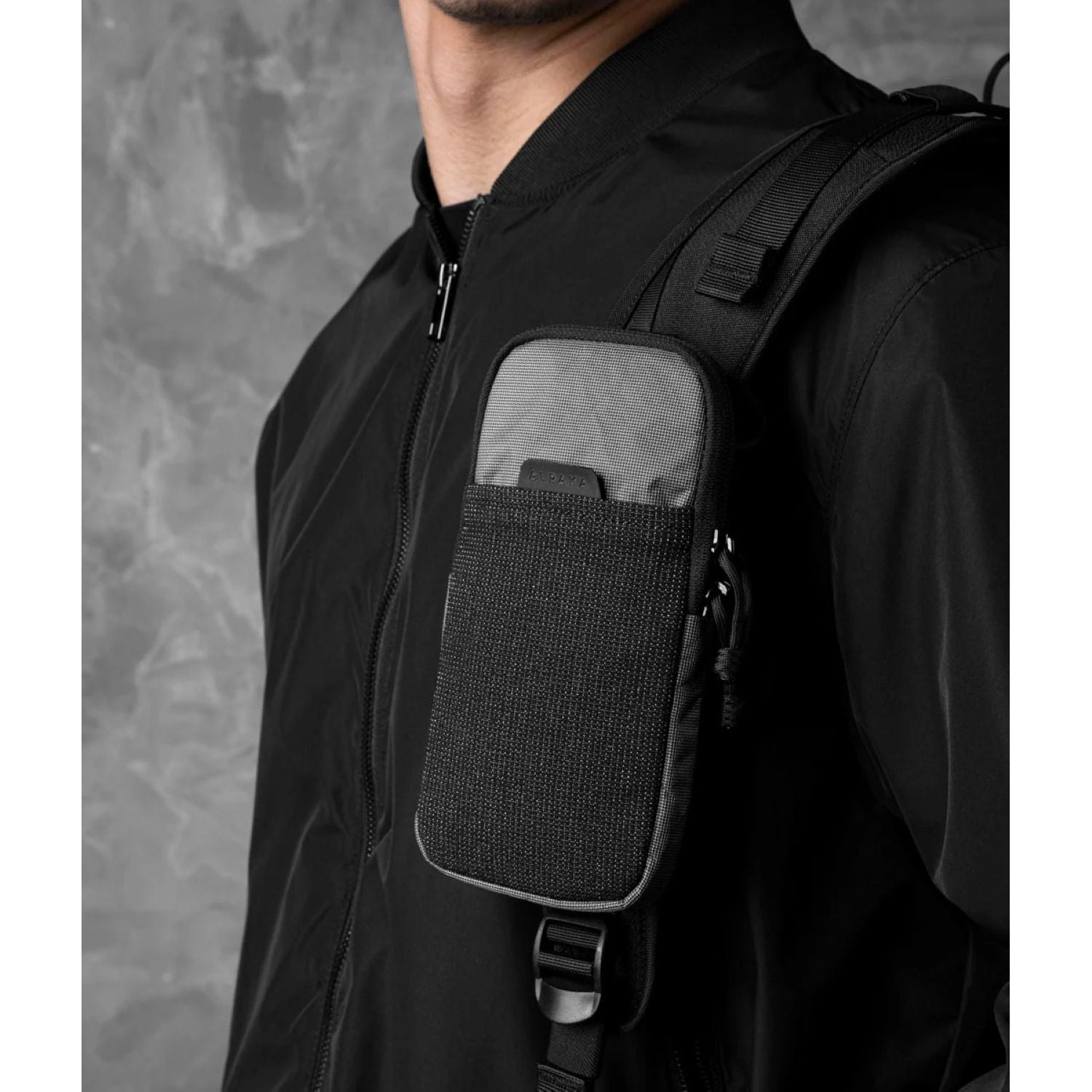 ALPAKA Modular Shoulder Pocket Slim Ultradyne 100D (Grey)