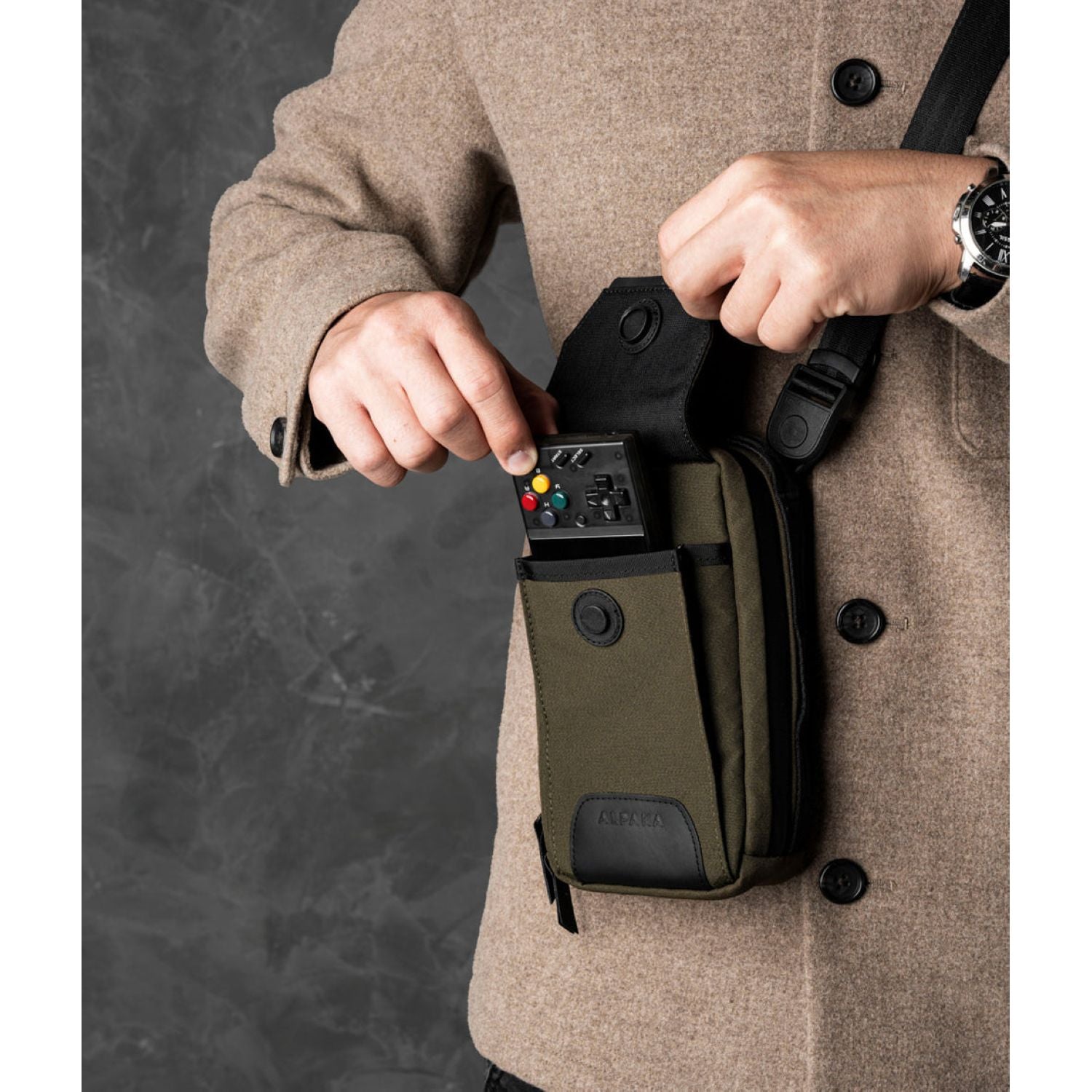ALPAKA Modular Sling V2 Axogrid 300D (Army Green)