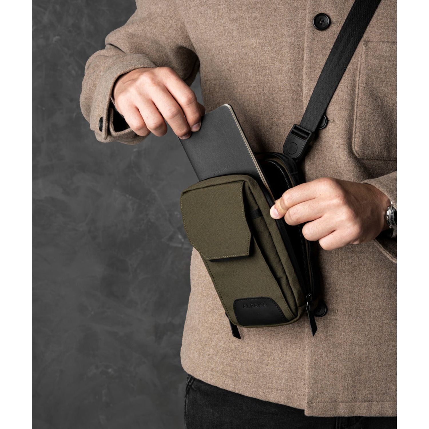 ALPAKA Modular Sling V2 Axogrid 300D (Army Green)