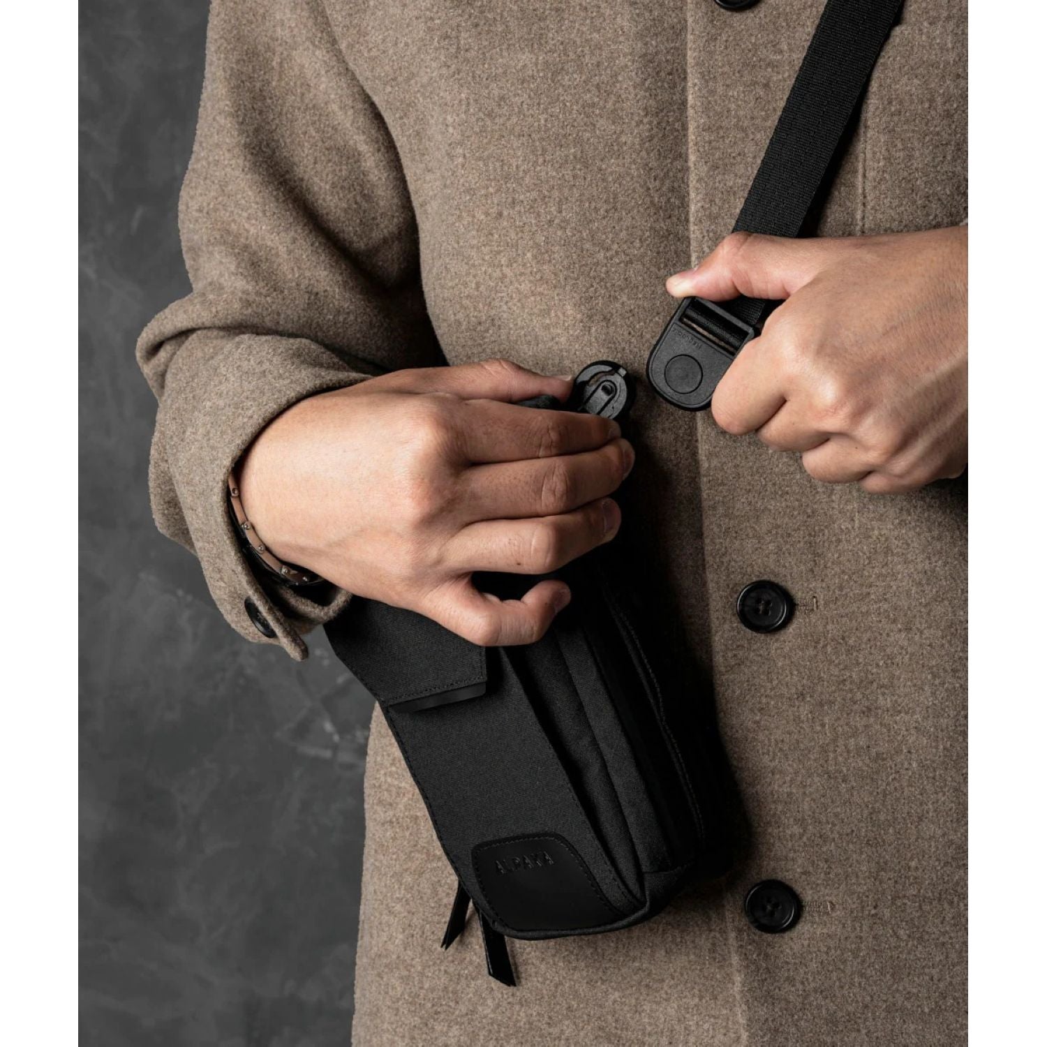 ALPAKA Modular Sling V2 Axogrid 300D (Black)