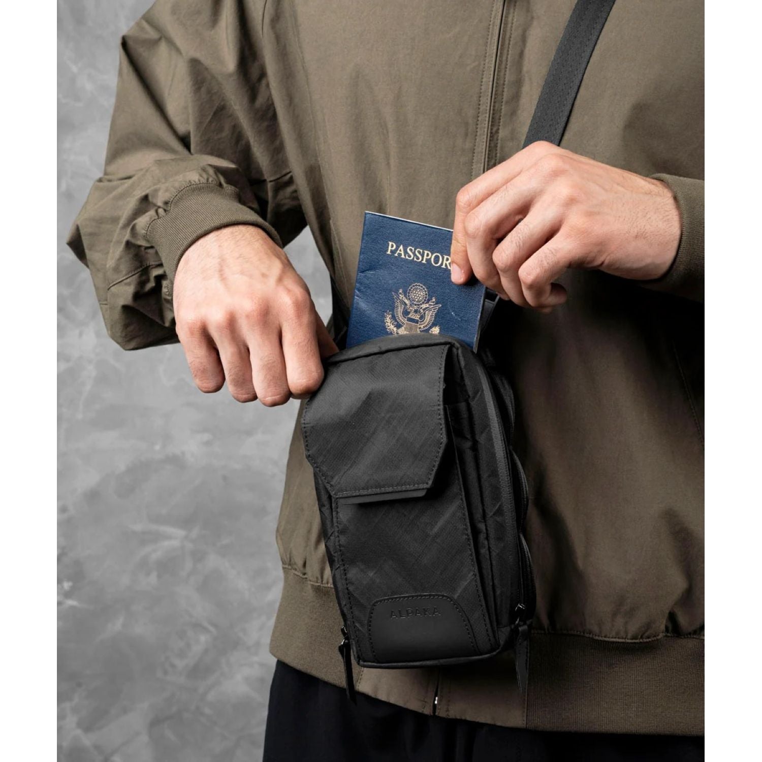 ALPAKA Modular Sling V2 Ultradyne 100D (Black)