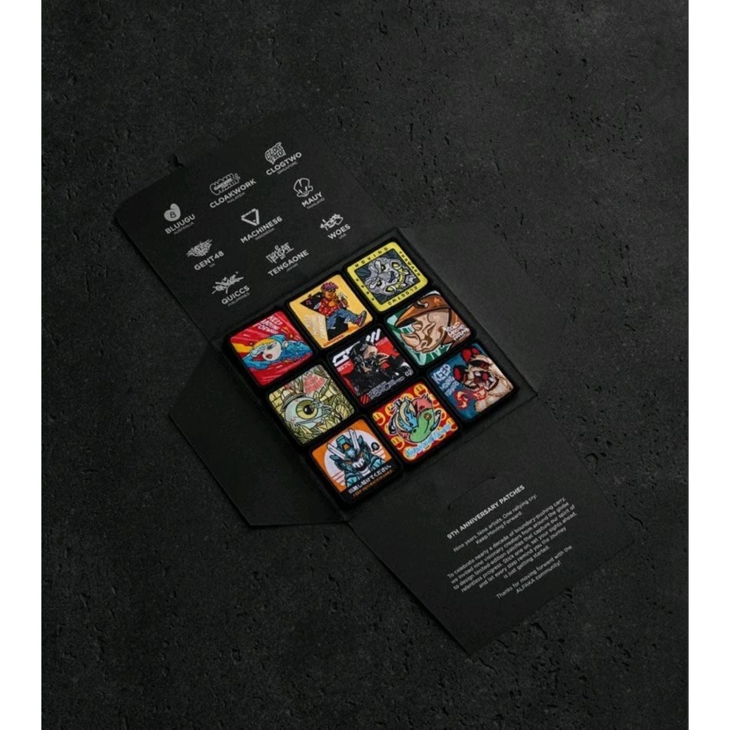 ALPAKA Patch Collection 9Th Anniversary Edition (Multi Colours)
