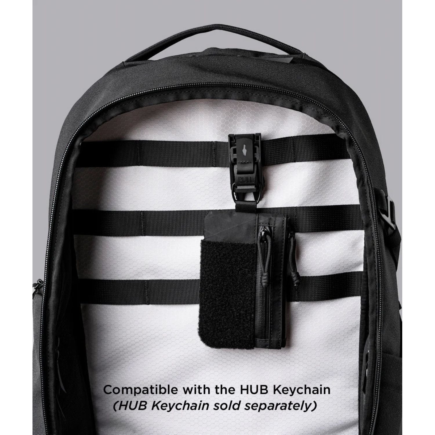 ALPAKA Zip Pouch Pro With Hook & Loop X-Pac VX21 (Black)