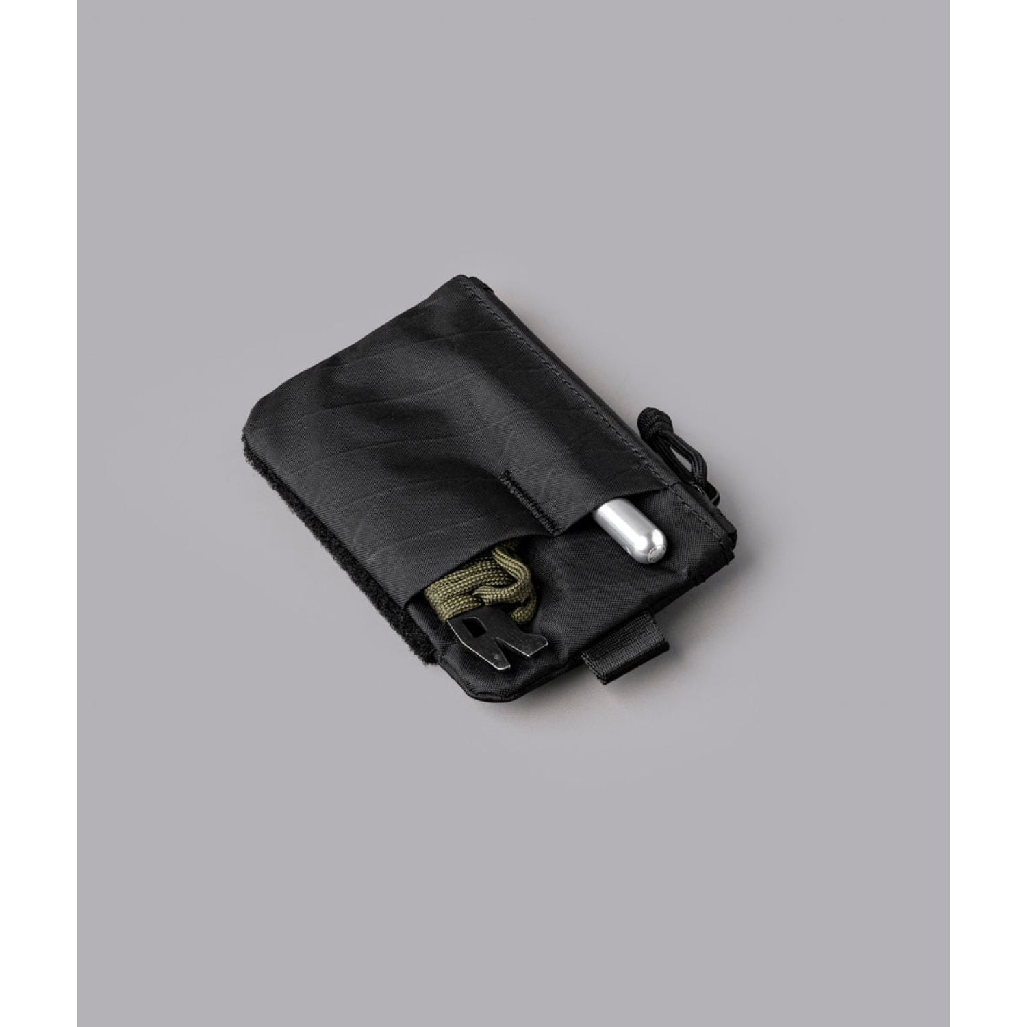 ALPAKA Zip Pouch Pro With Hook & Loop X-Pac VX21 (Black)