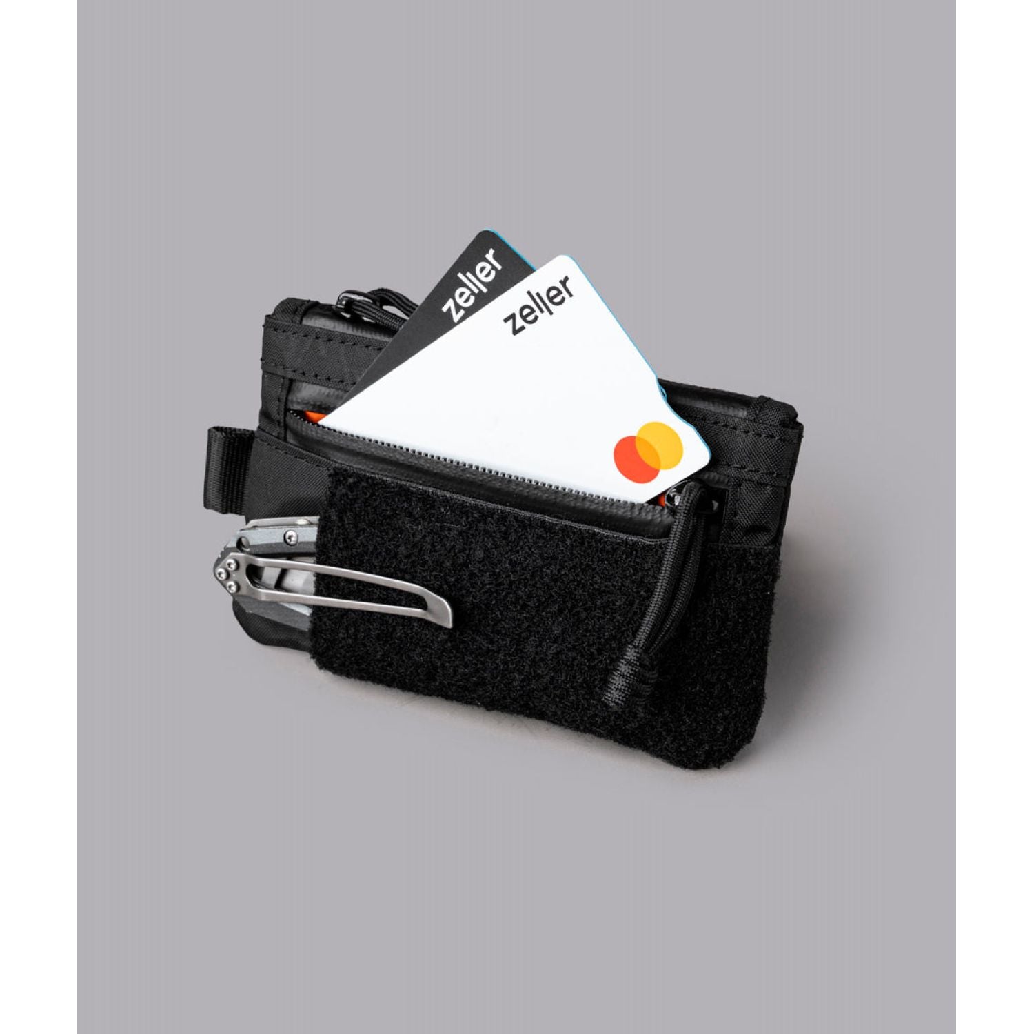 ALPAKA Zip Pouch Pro With Hook & Loop X-Pac VX21 (Black)