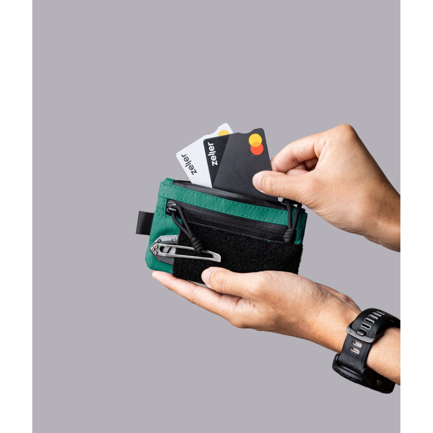 ALPAKA Zip Pouch Pro With Hook & Loop X-Pac VX21 (Cadmium Green)