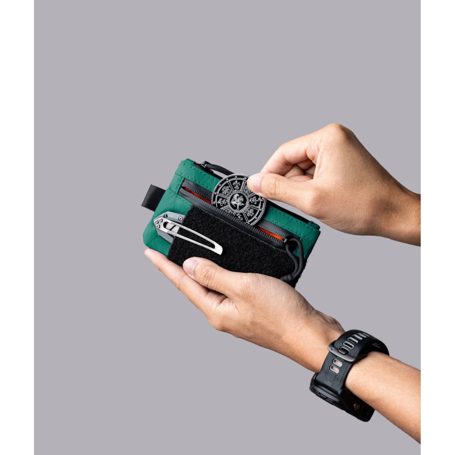 ALPAKA Zip Pouch Pro With Hook & Loop X-Pac VX21 (Cadmium Green)