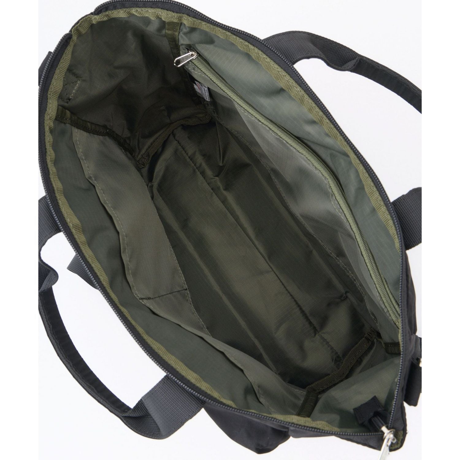 Anello Circle 2Way Tote Bag (Black)