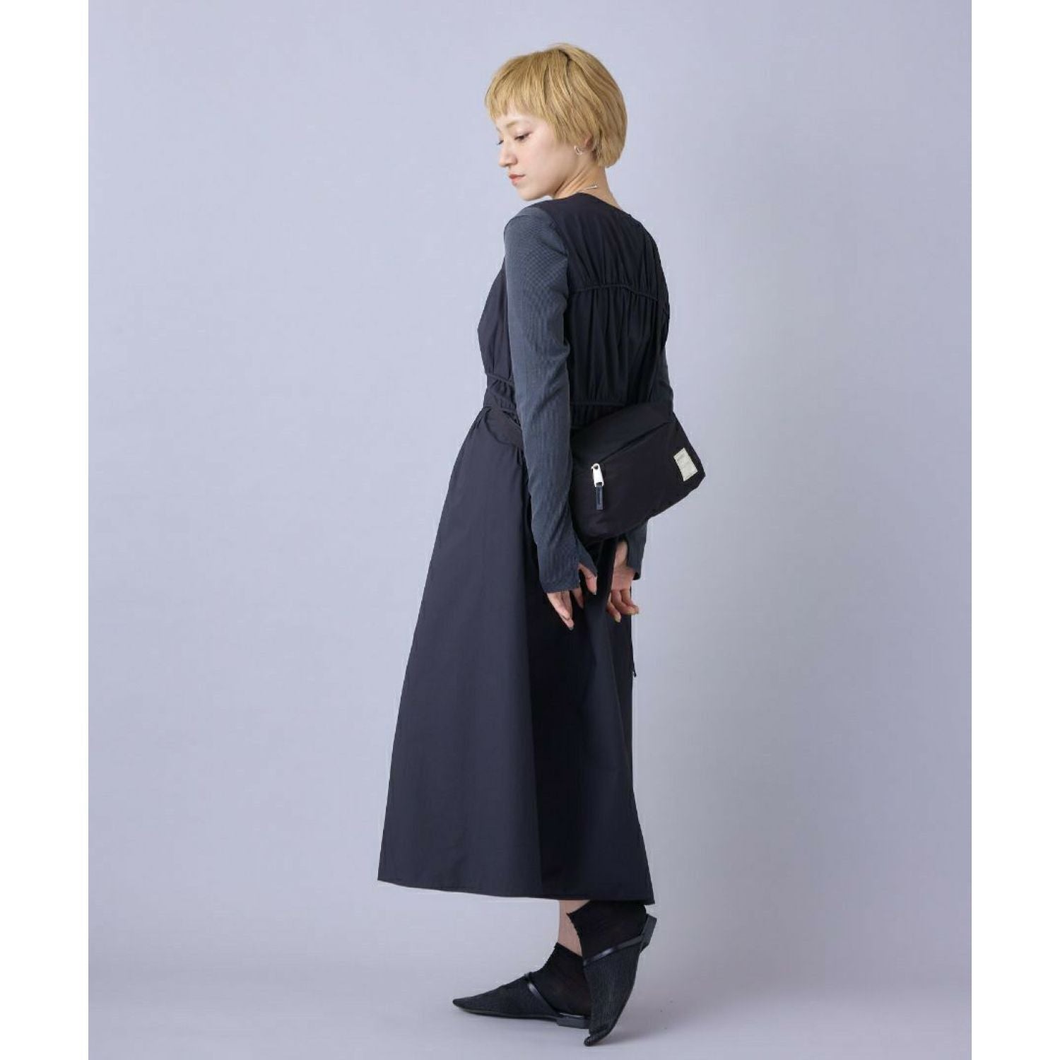 Anello Circle Mini Shoulder Bag (Lavender)