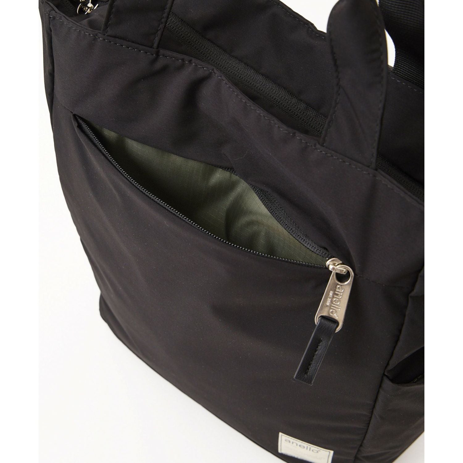 Anello Circle Tote Backpack (Grey)