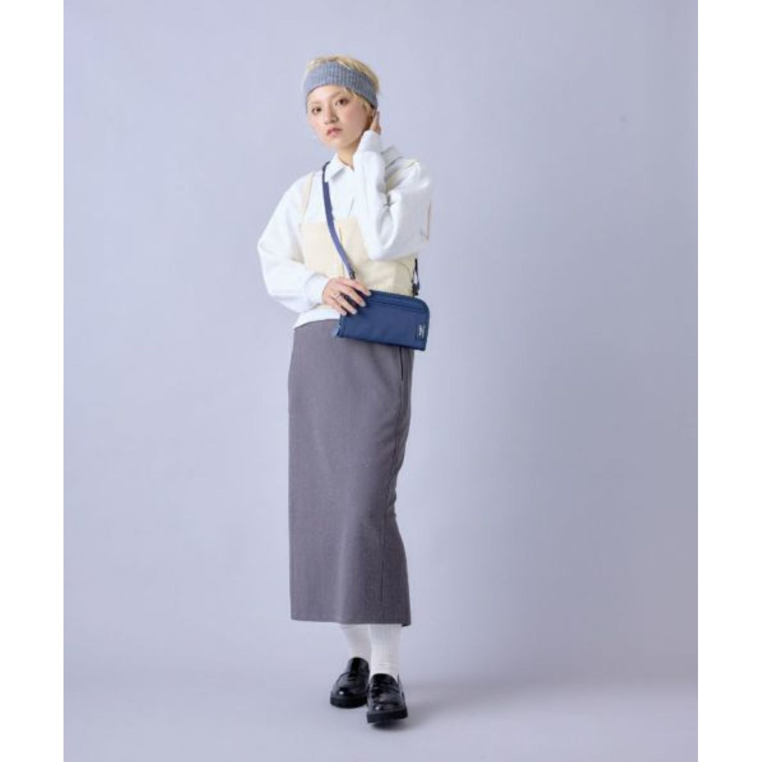 Anello Cosmic Multi-functional Shoulder Bag (Beige)