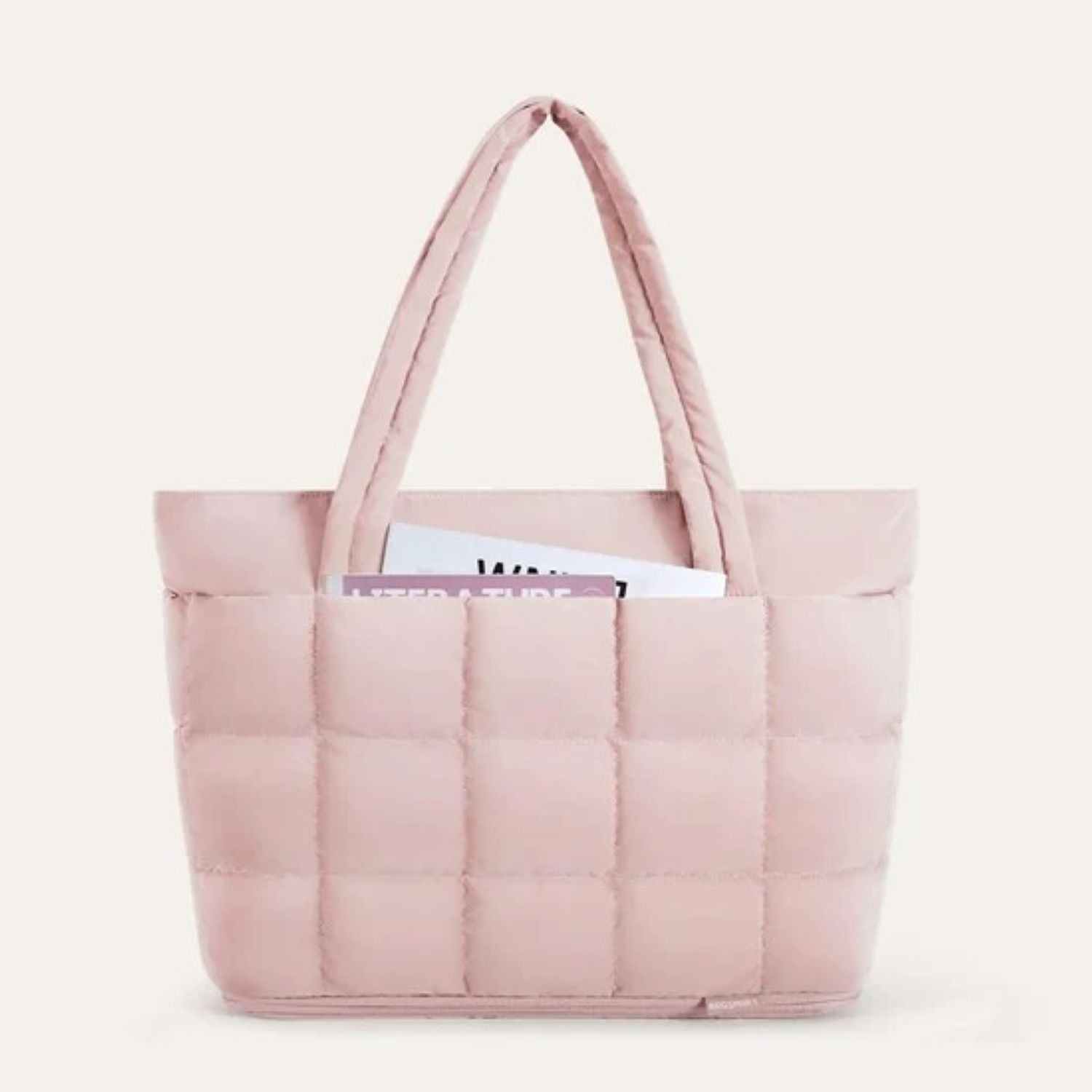 Bagsmart Bubble Puffer Tote 22L - 28L (Pink)