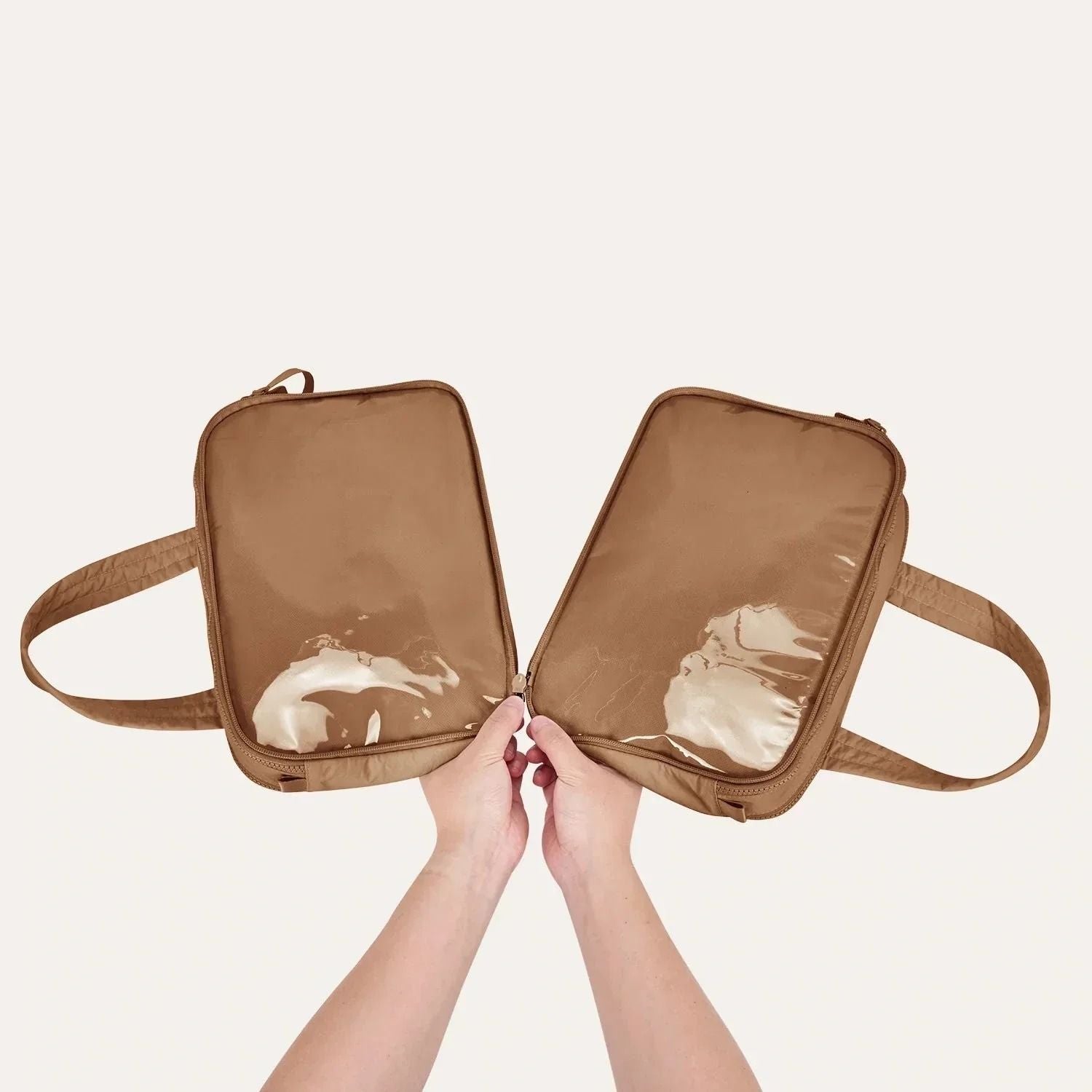 Bagsmart Crush Hanging Toiletry Bag (Brown)