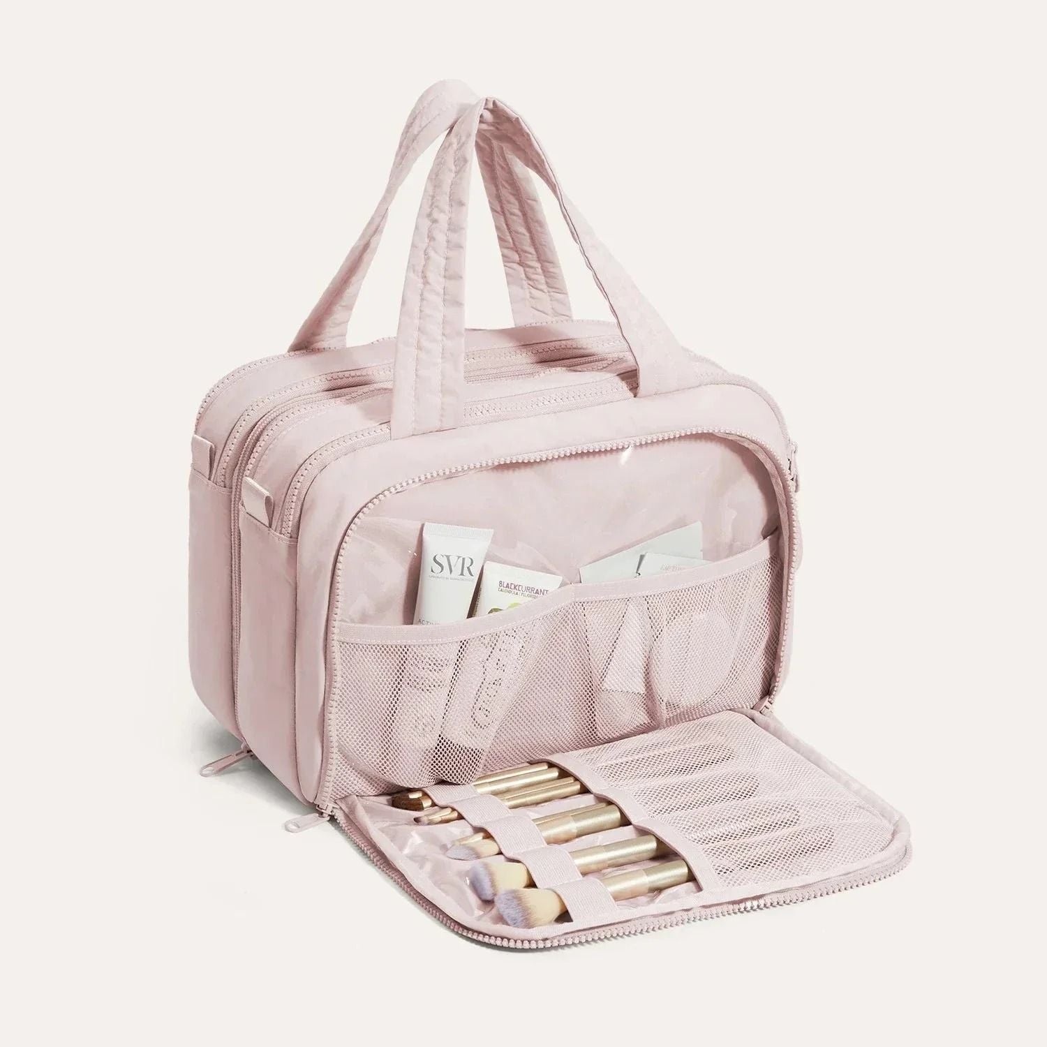 Bagsmart Crush Hanging Toiletry Bag (Pink)