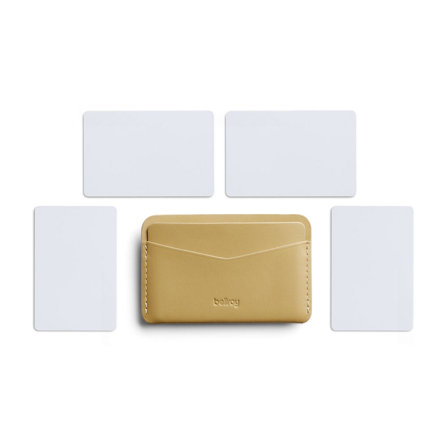 Bellroy Card Slip - Mustard