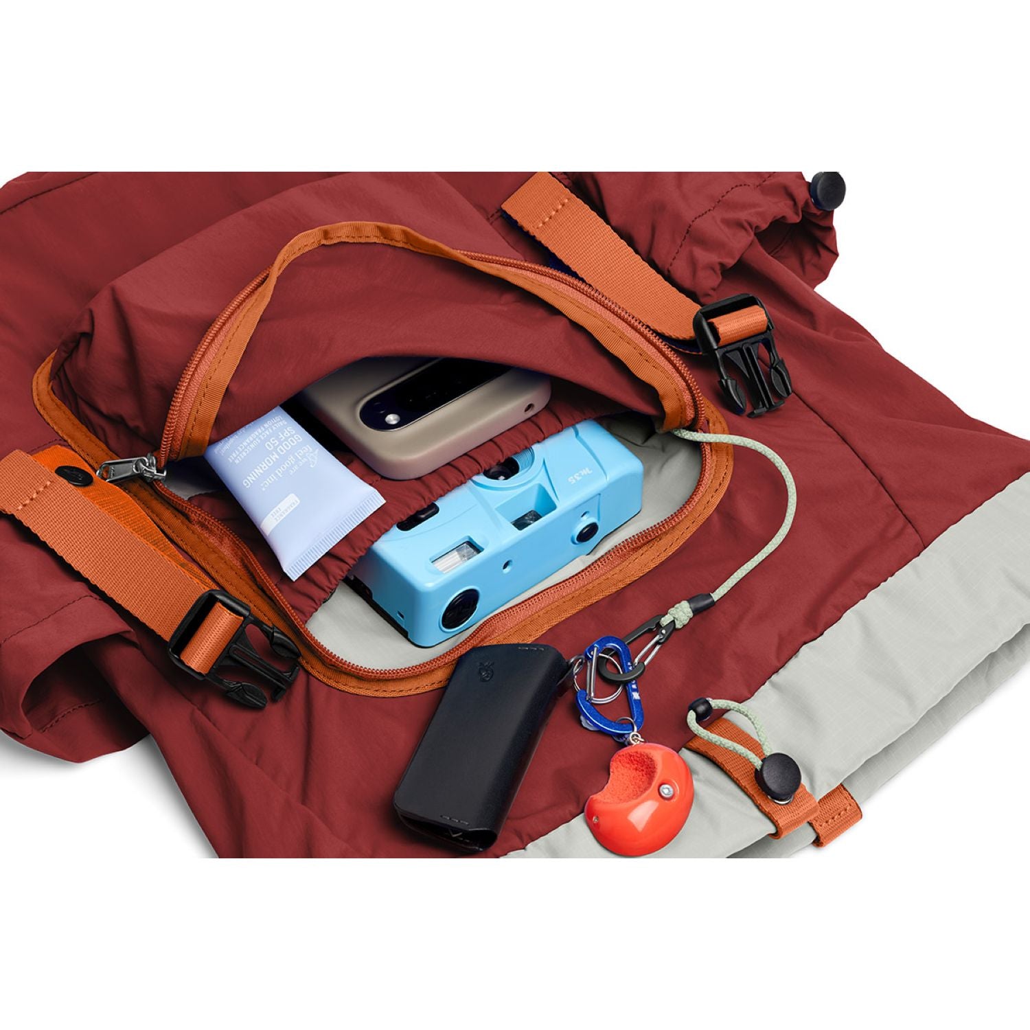 Bellroy Cinch Backpack - Crimson