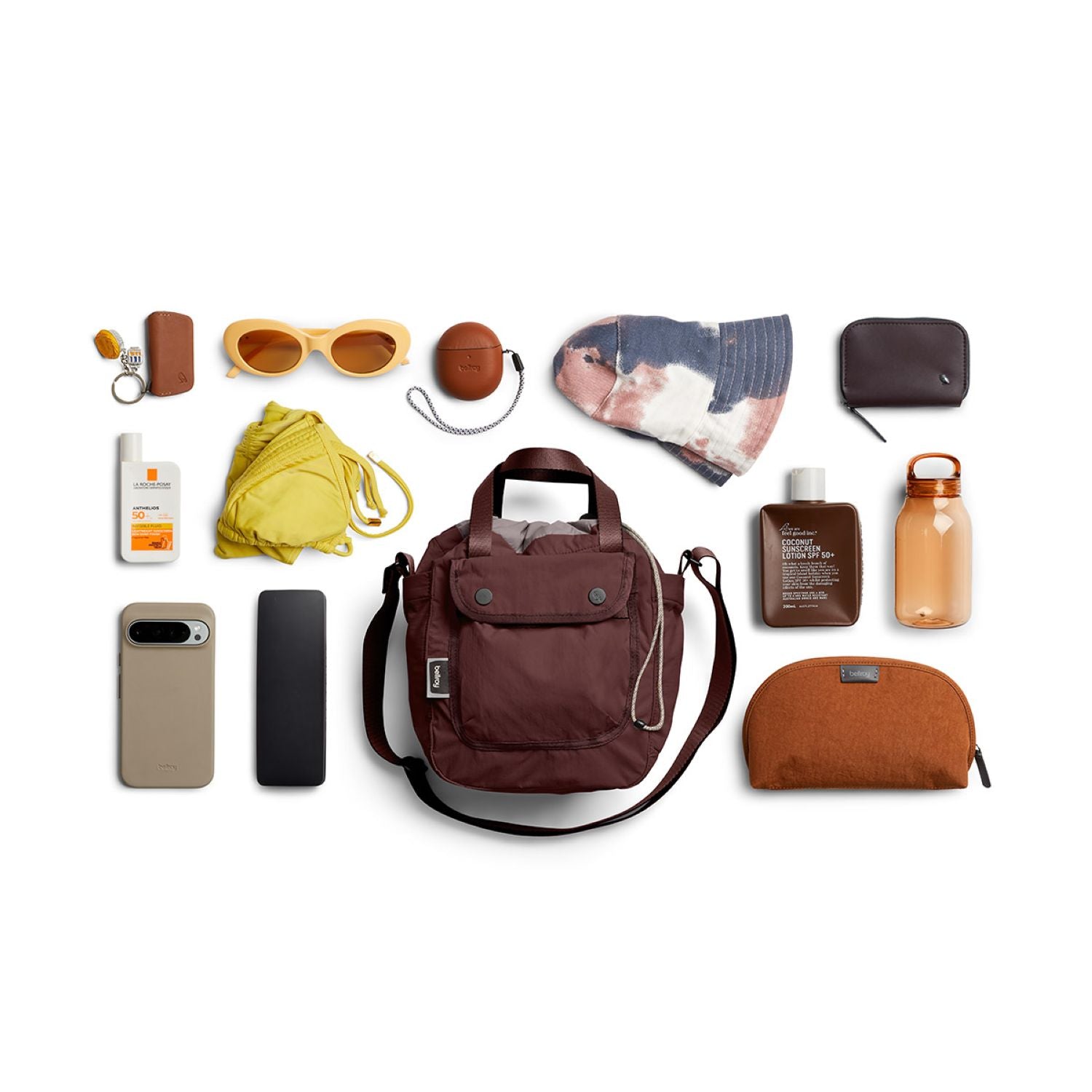 Bellroy Cinch Bucket Bag - Burgundy
