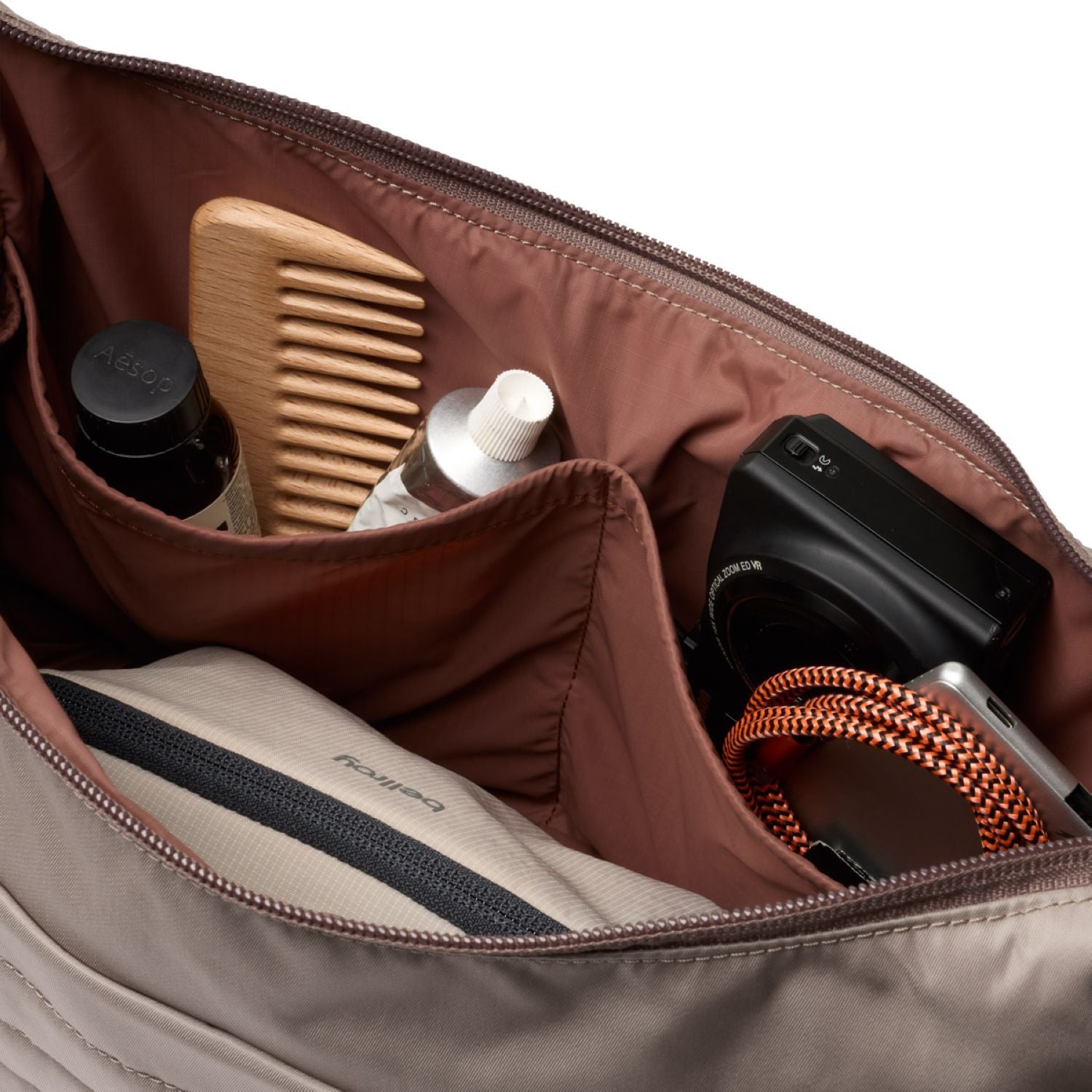Bellroy Laneway Crescent Bag 7L - Fawn