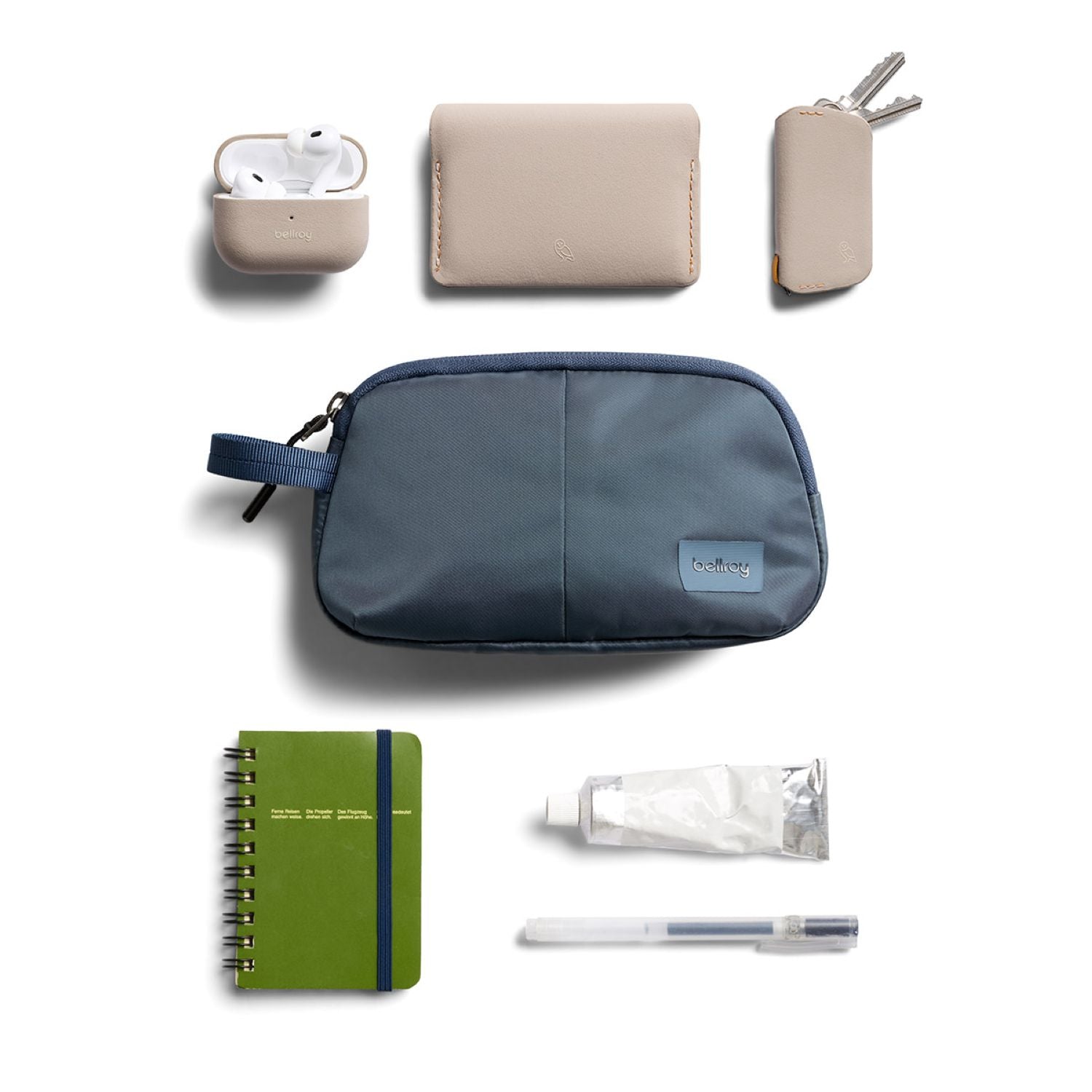 Bellroy Laneway Daily Pouch - Bluesteel
