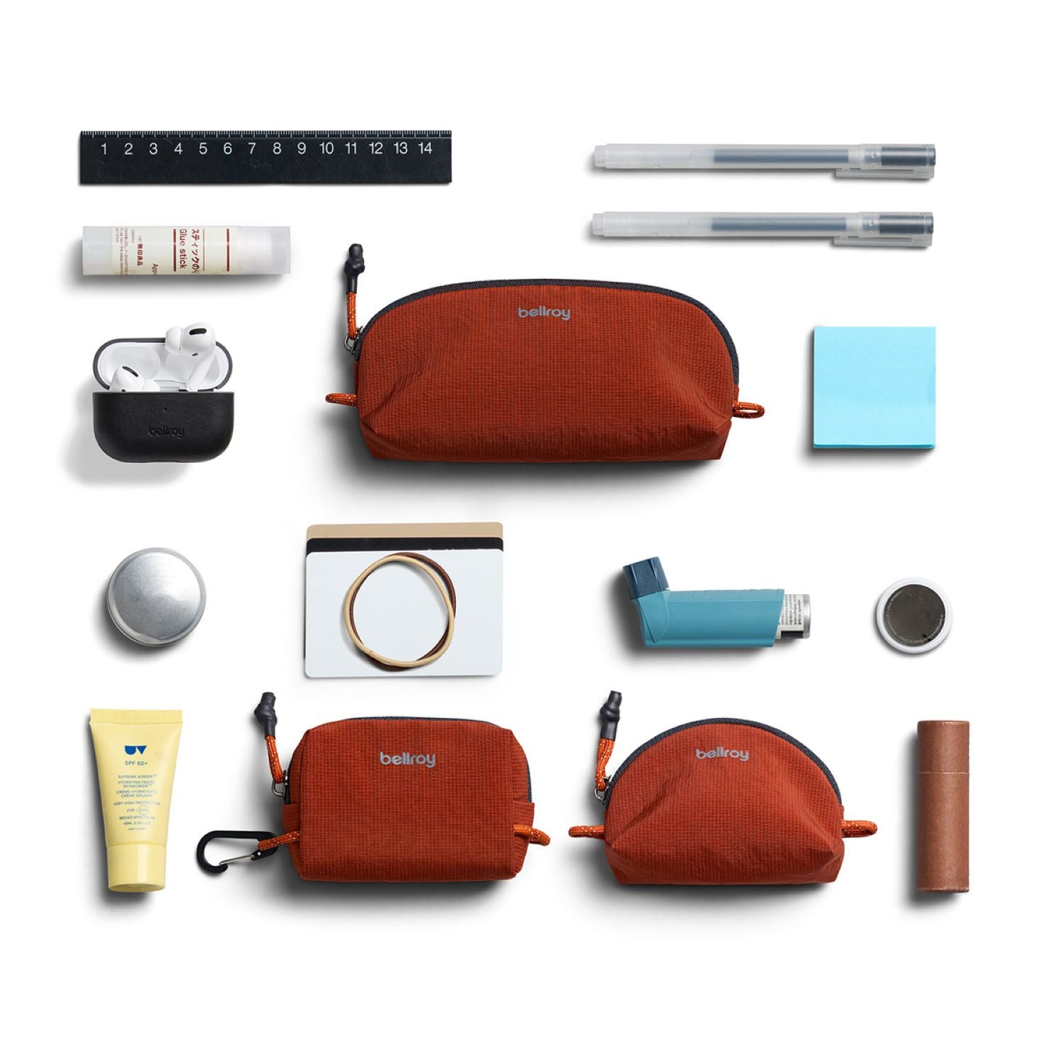 Bellroy Lite Pocket Trio - Clay