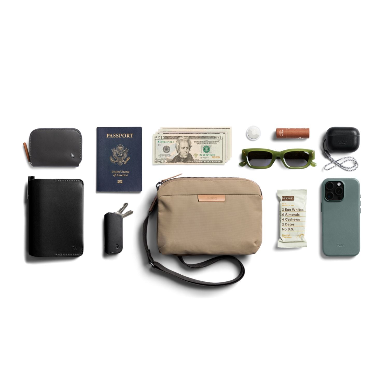 Bellroy Tokyo Side Bag - Khaki
