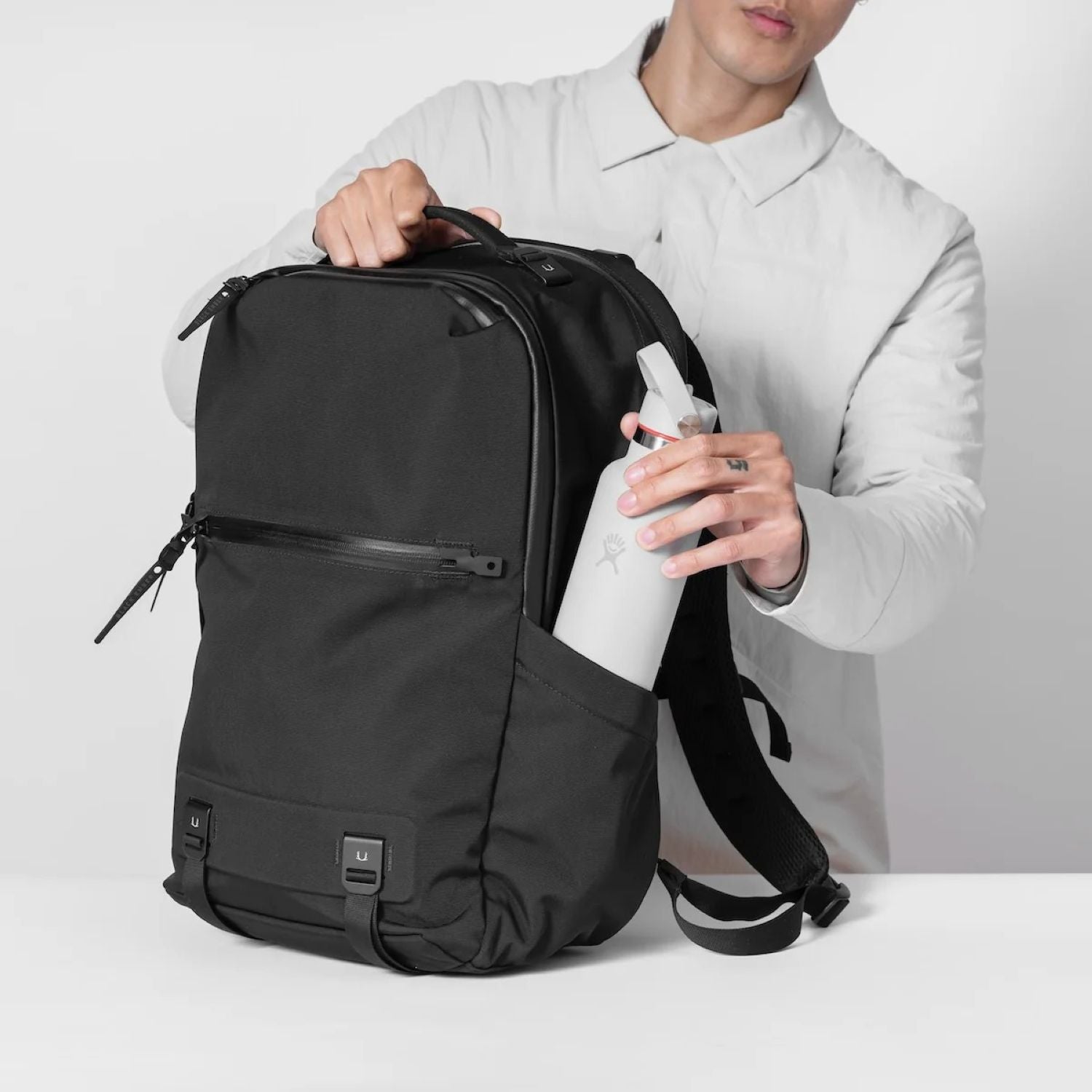 Black Ember Citadel H2 Laptop Backpack Embertex PFAS Free 25L - Jet Black