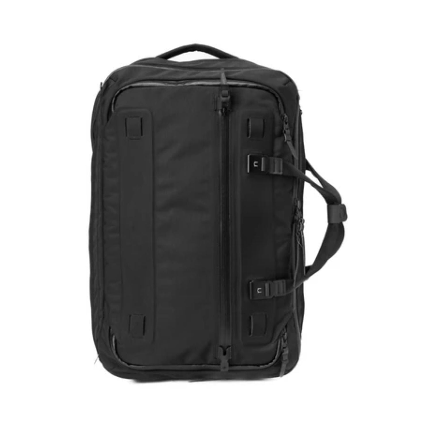 Black Ember Forge Convertible Travel Backpack Embertex Pfas Free 30-40L - Jet Black