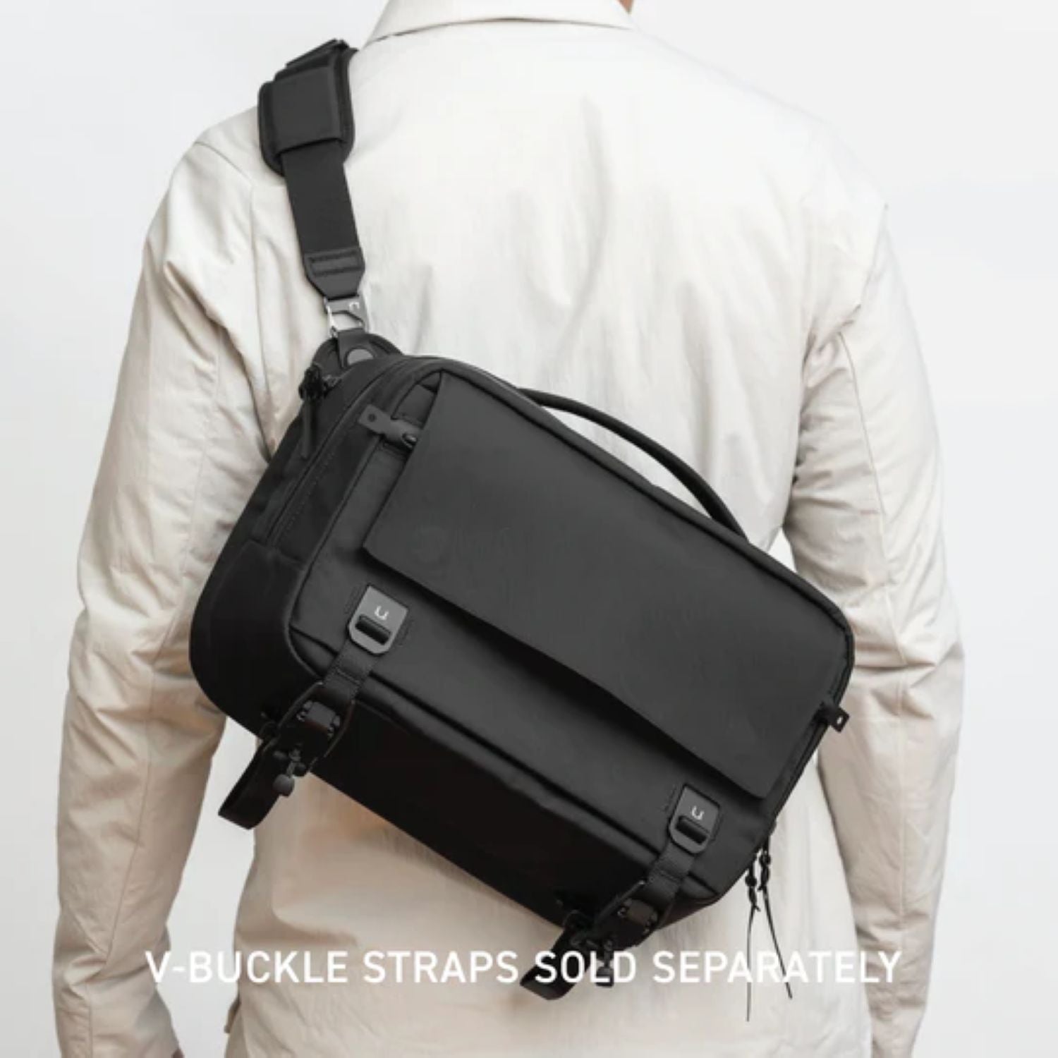 Black Ember Grip Sling Bag Ember Tex Pfas Free 12L - Jet Black