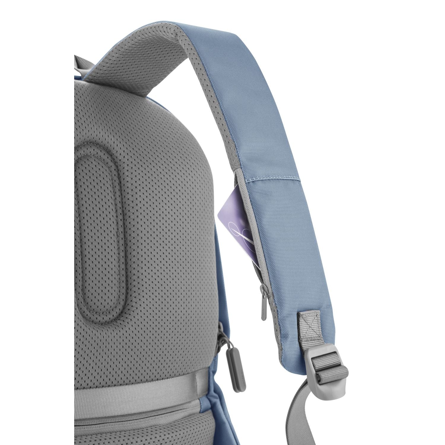 Bobby Soft Anti-Theft Backpack - Dusty Blue