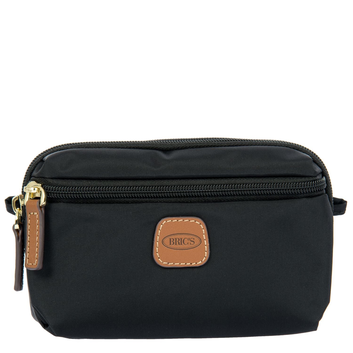 BRIC'S Small Travel Shoulder Bag (Black)