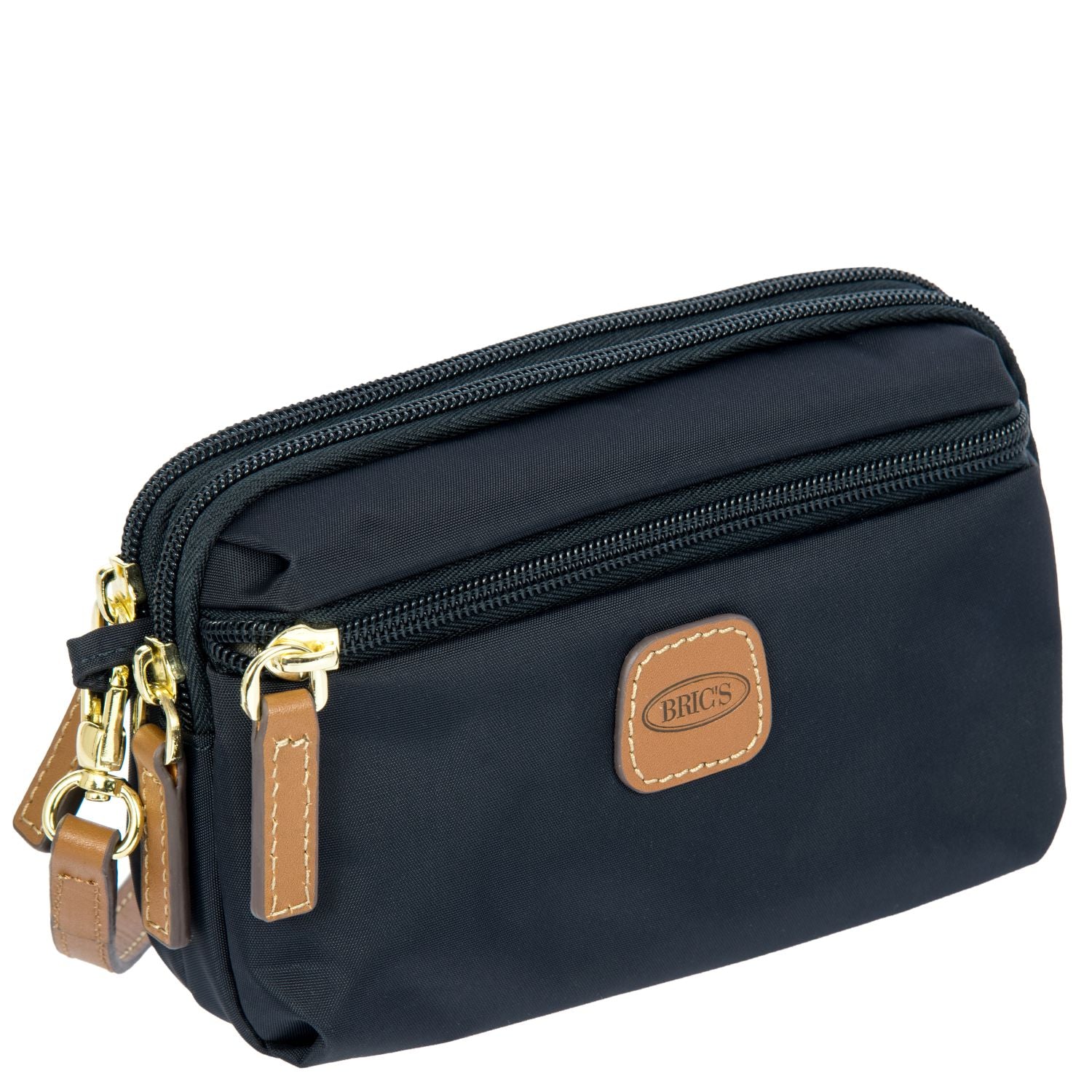 BRIC'S Small Travel Shoulder Bag (Ocean Blue)