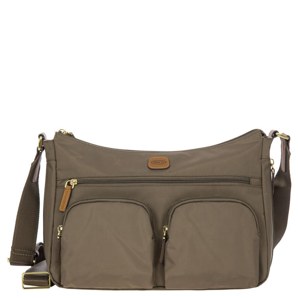 BRIC'S X-Bag Expandable Shoulder Bag (Nut)