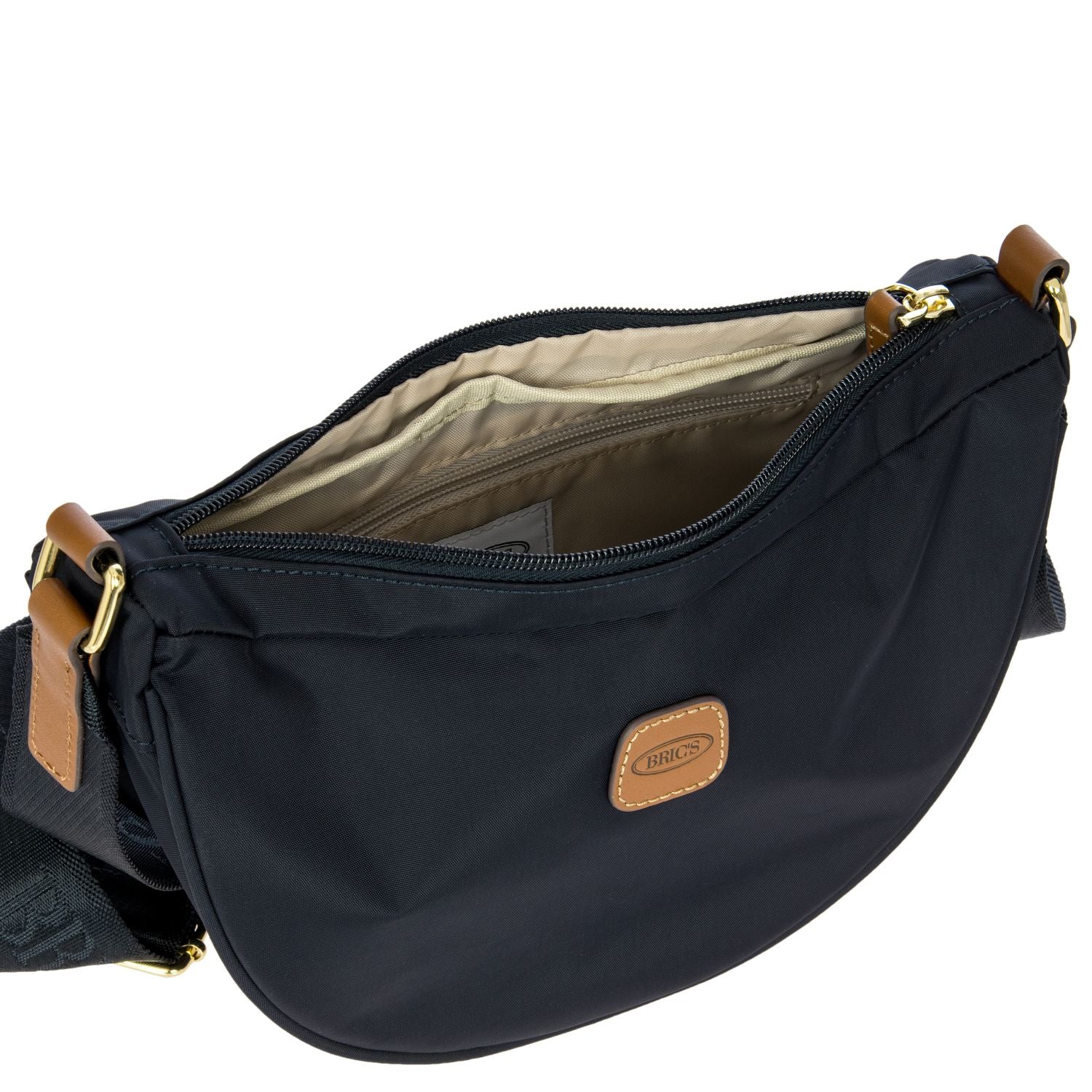 BRIC'S X-Bag Half Moon Bag - S (Ocean Blue)