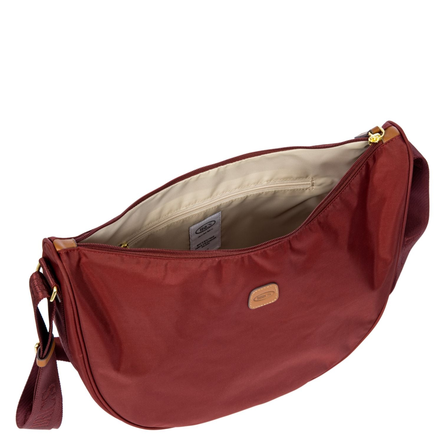 Bric's X-Bag Half Moon Bag-L (Bordeaux)