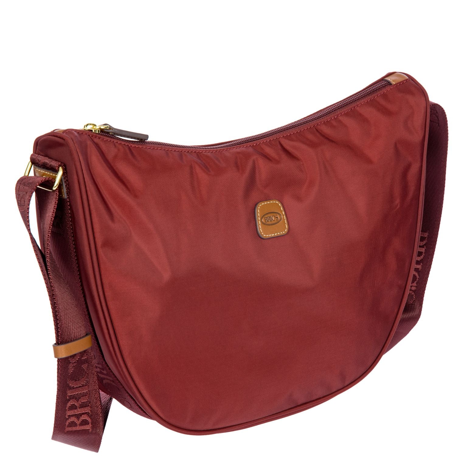 Bric's X-Bag Half Moon Bag-M (Bordeaux)