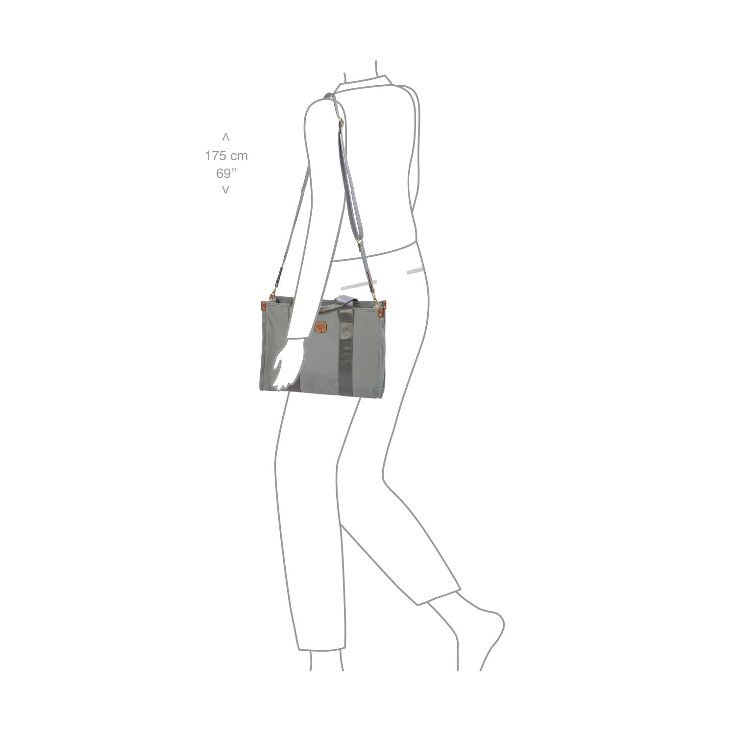 BRIC'S X Bag Opera Tote Bag S (Cloud)