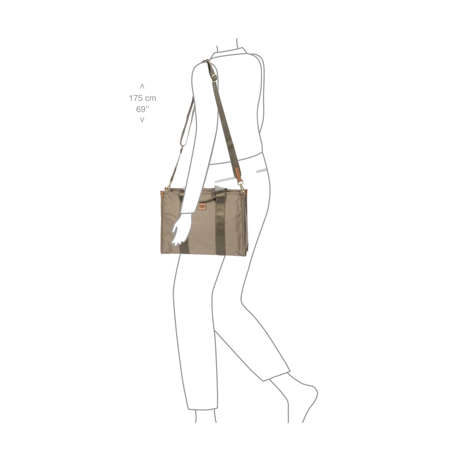 Bric's X Bag Opera Tote Bag S (Nut)