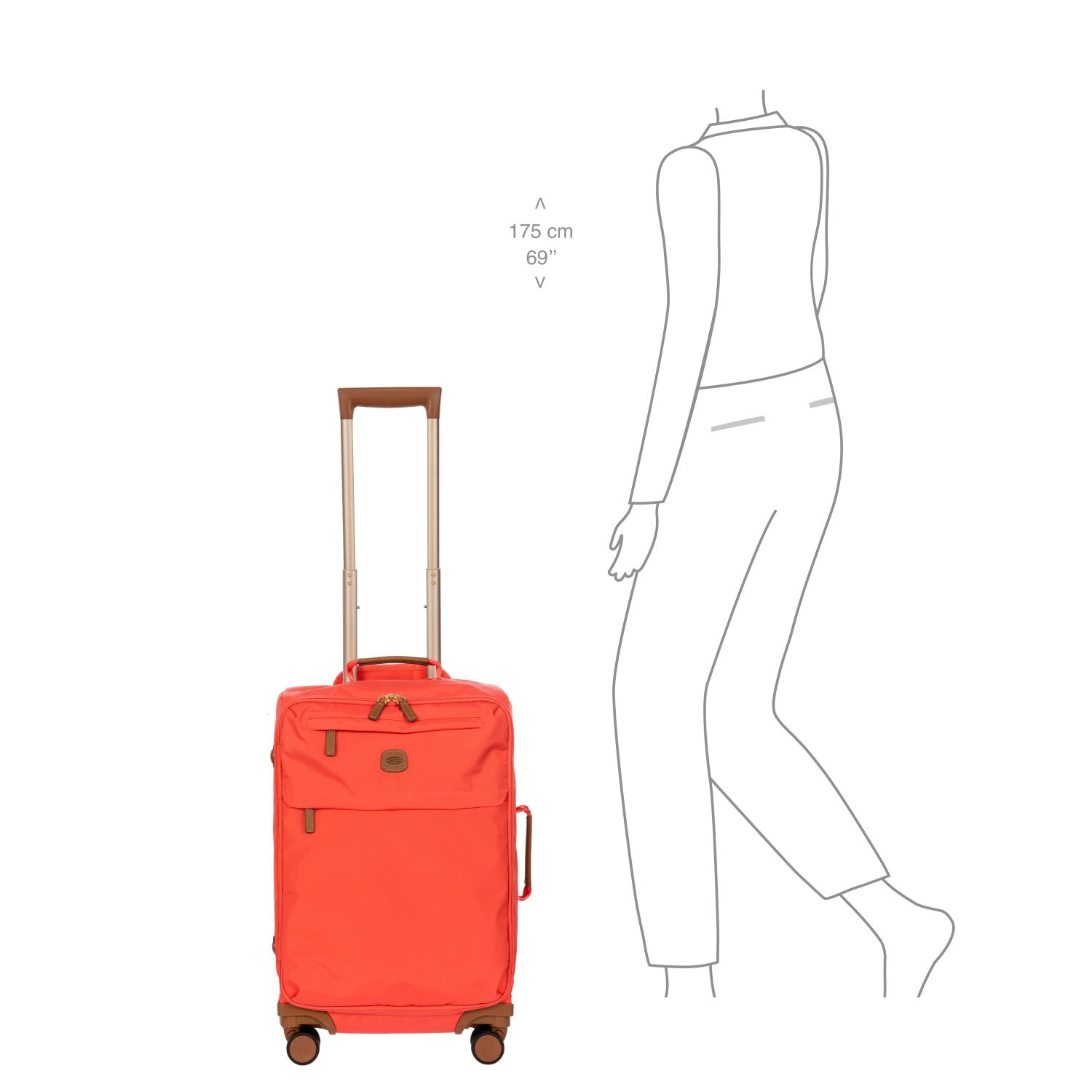 Bric's X-Travel 22" Spinner (Poppy)