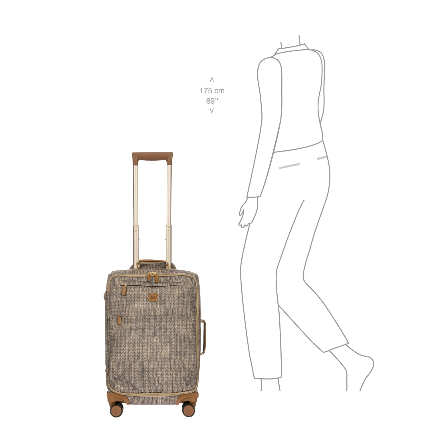 Bric's X-Travel 22" Spinner (Wool Nut)