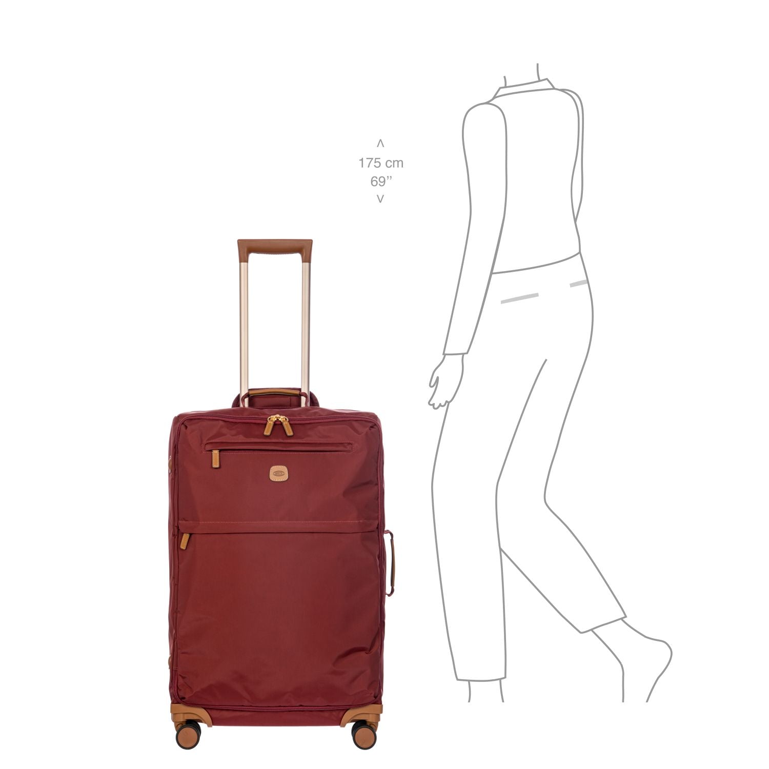 Bric's X-Travel 28" Spinner (Bordeaux)