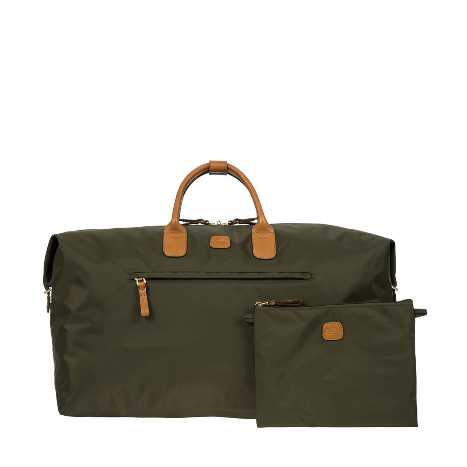 BRIC'S X-Travel Holdall Travel Duffel Bag (Olive)