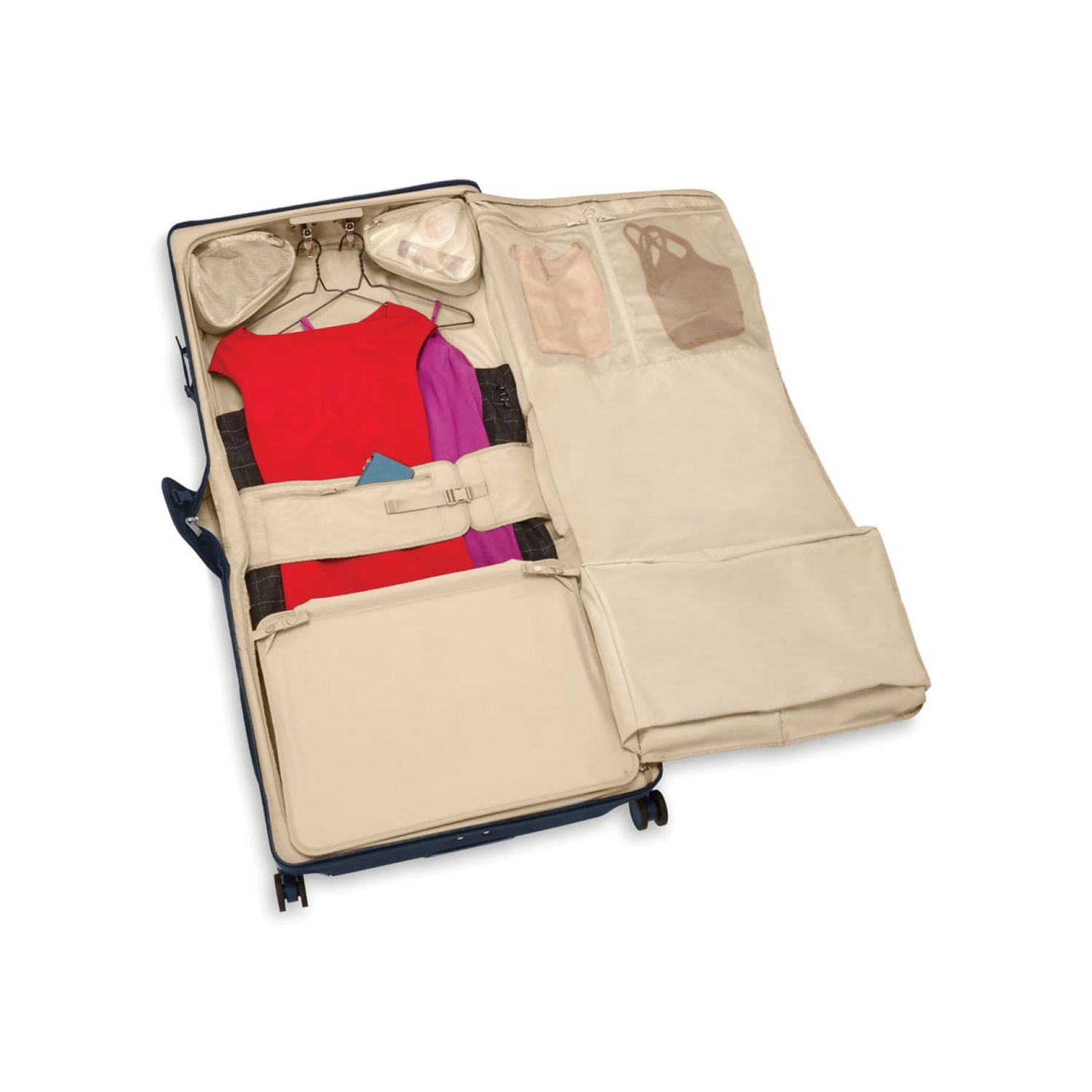 Briggs & Riley Baseline Deluxe Wardrobe Spinner - Navy