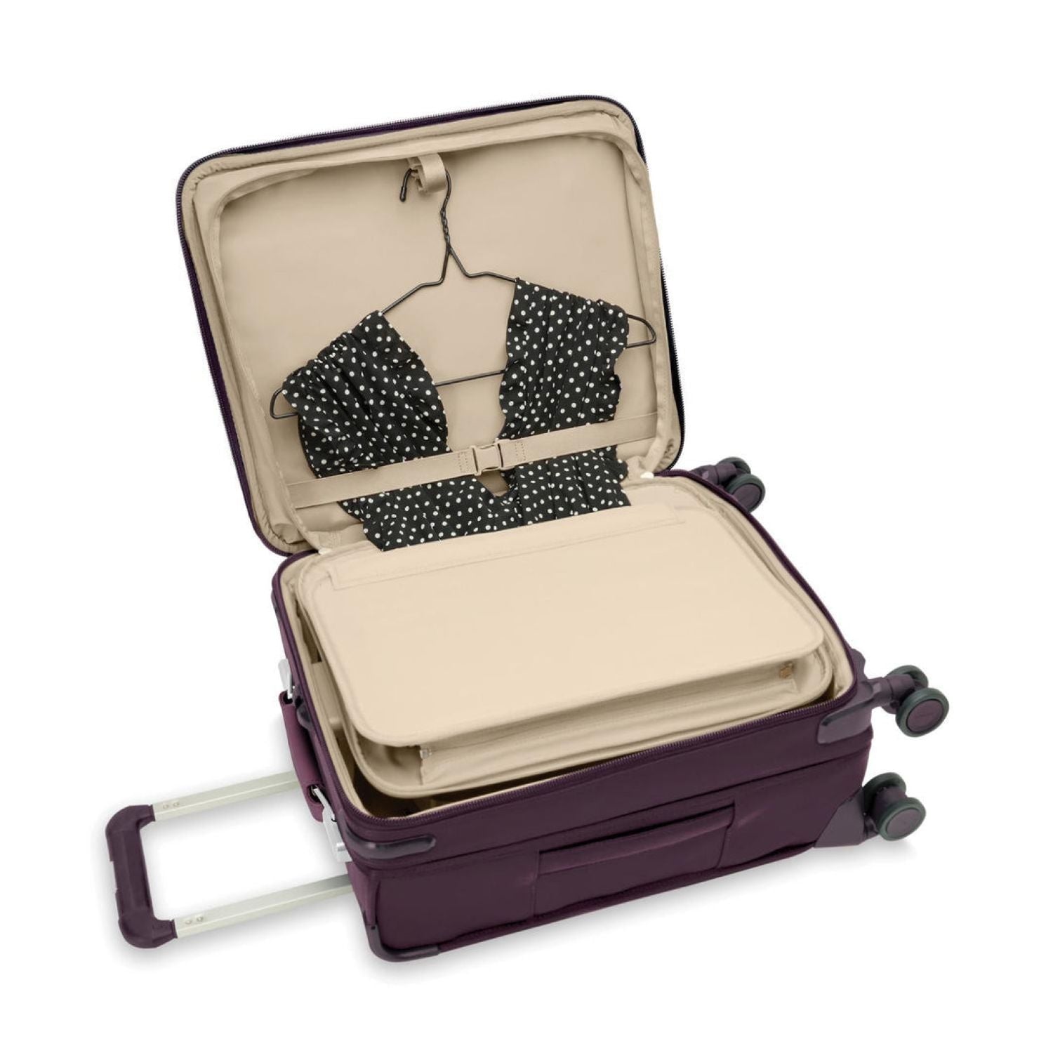 Briggs & Riley Baseline Global Carry-On Spinner - Plum