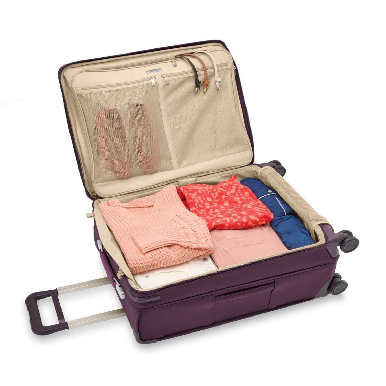 Briggs & Riley Baseline Medium Expandable Spinner - Plum