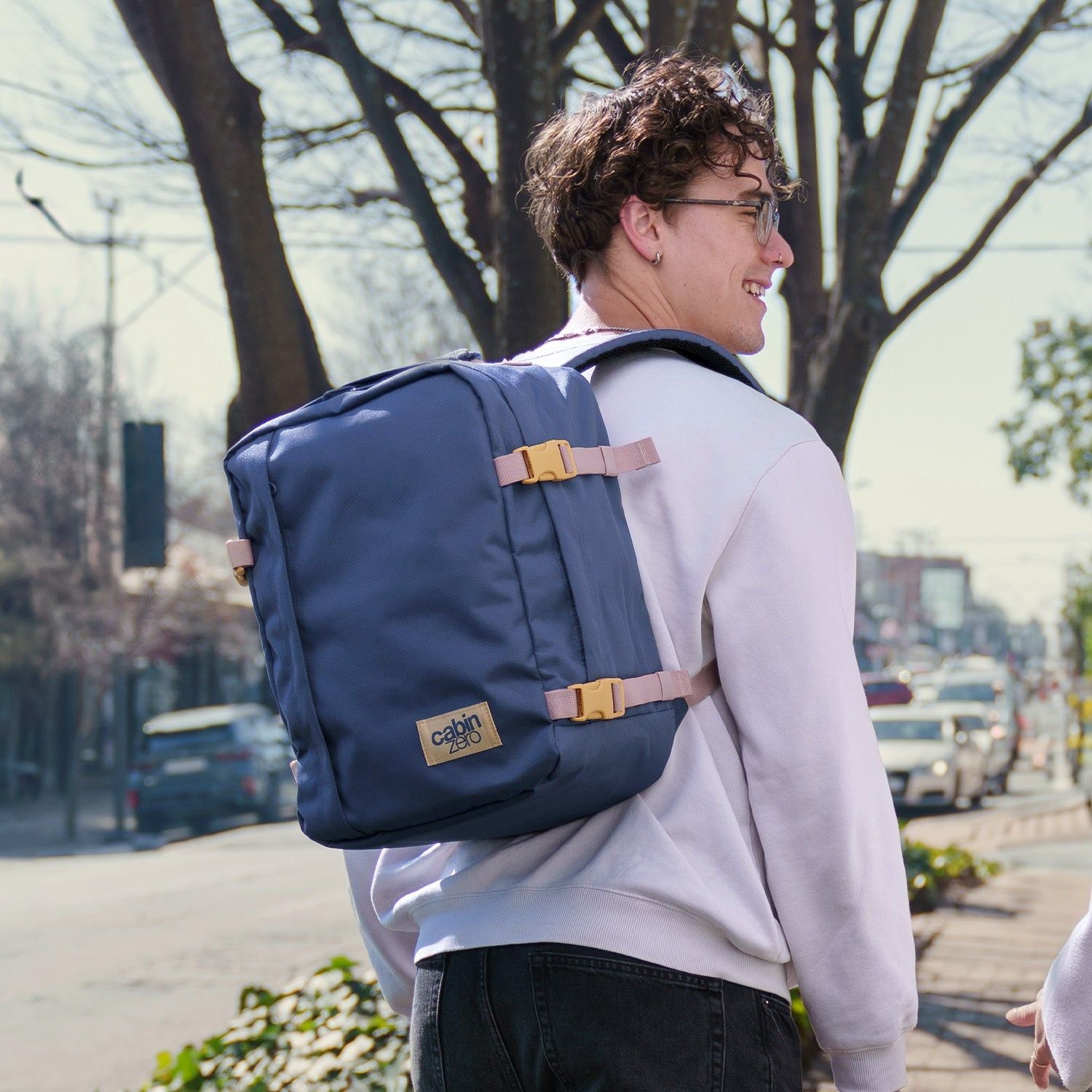 Cabinzero Classic Backpack 28L (Shibori Blue)