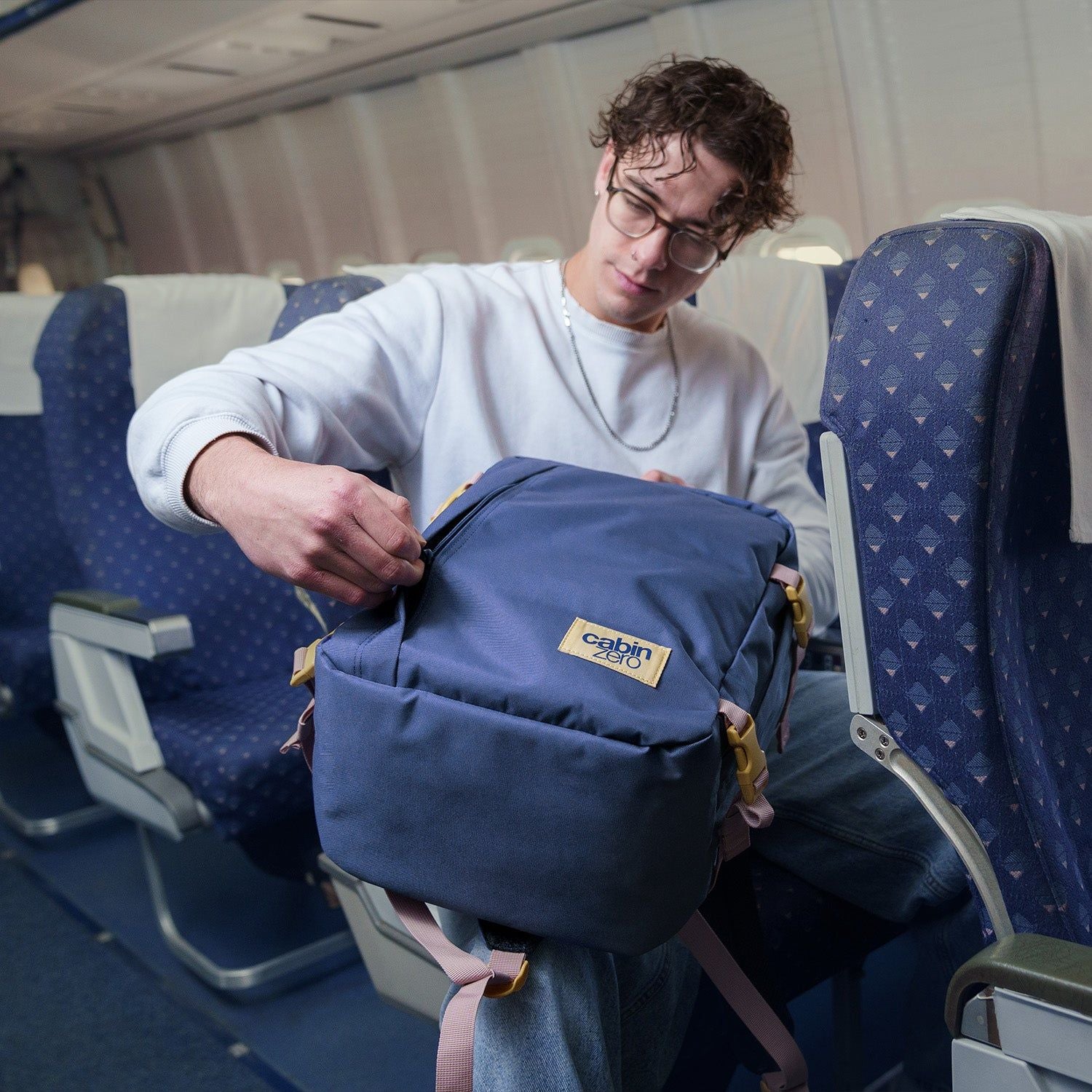 Cabinzero Classic Backpack 36L (Shibori Blue)